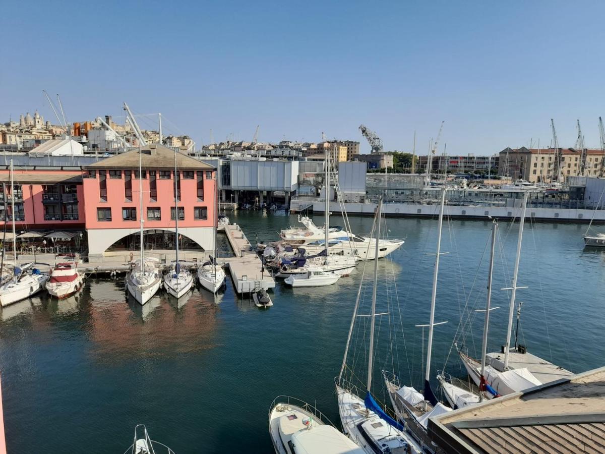 Appartement Bilocale Vista Mare Con Terrazzo-Porto Antico- Parcheggio Scontato à Gênes Extérieur photo