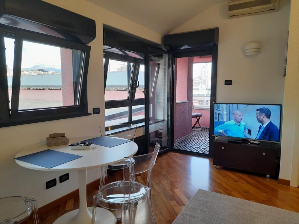 Appartement Bilocale Vista Mare Con Terrazzo-Porto Antico- Parcheggio Scontato à Gênes Extérieur photo